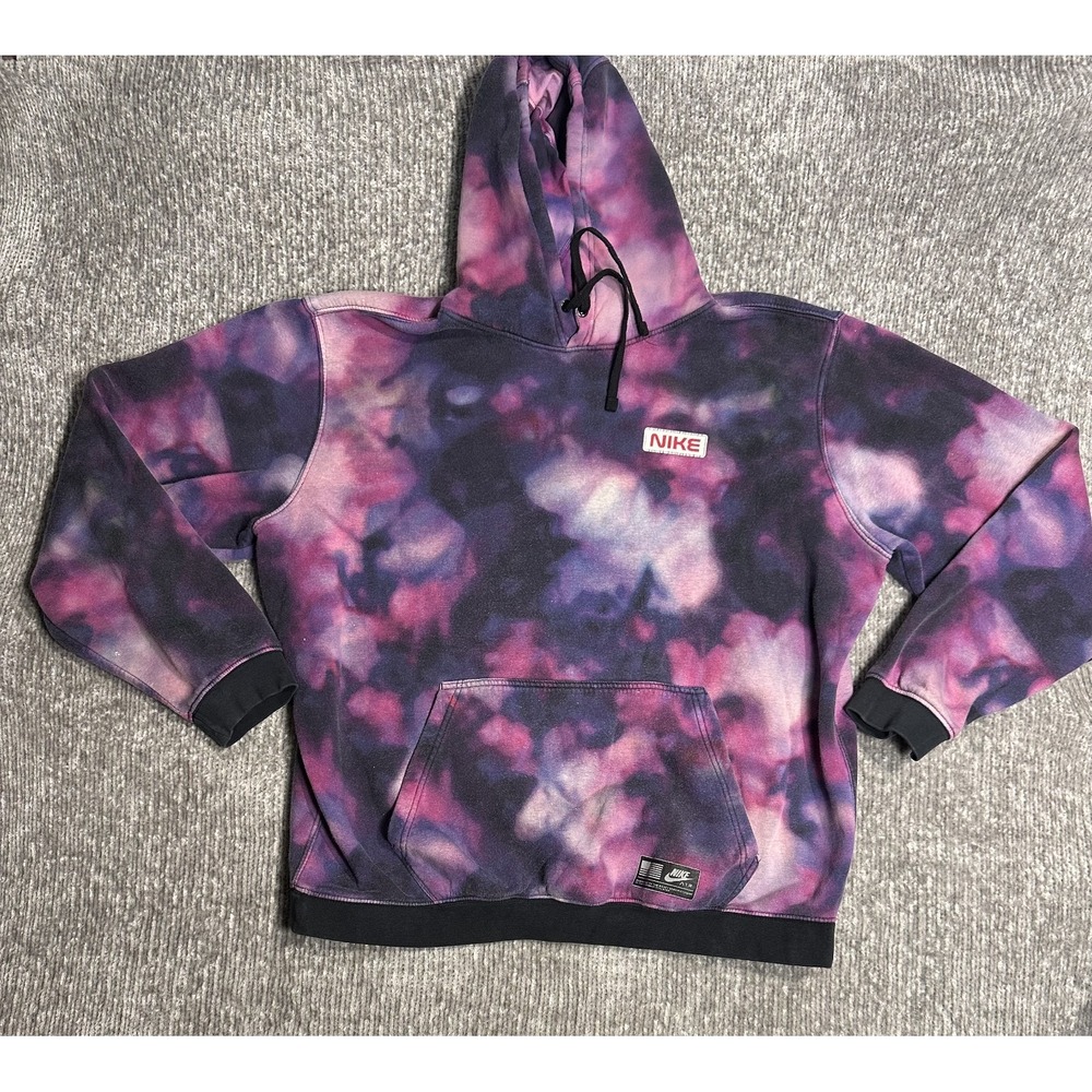 Nike Stargazer Club Fleece Hoodie NASA Galaxy AOP XL Sweater BV3069-010